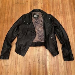 Mackage Aritzia Leather Jacket